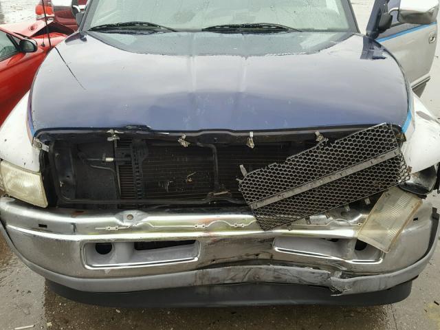 1B7HC16YXSS148337 - 1995 DODGE RAM 1500 BLUE photo 7