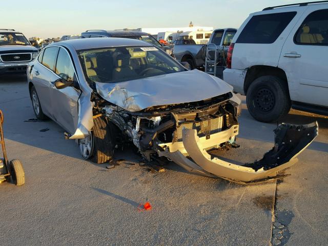1G1ZB5ST1HF288585 - 2017 CHEVROLET MALIBU LS SILVER photo 1