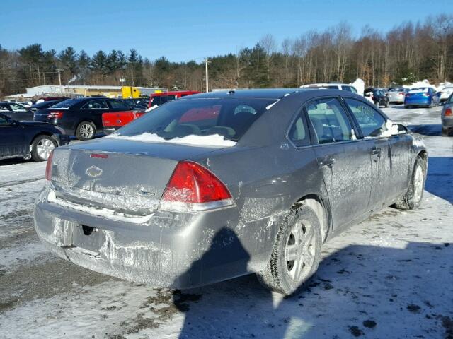 2G1WB55K289117374 - 2008 CHEVROLET IMPALA LS GRAY photo 4