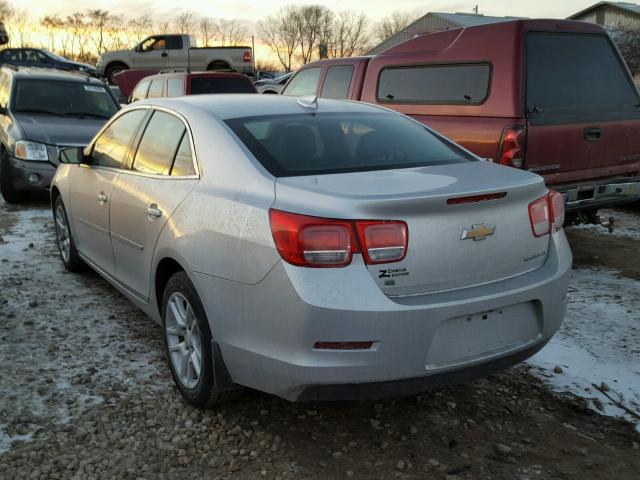 1G11C5SL2FU150945 - 2015 CHEVROLET MALIBU 1LT SILVER photo 3