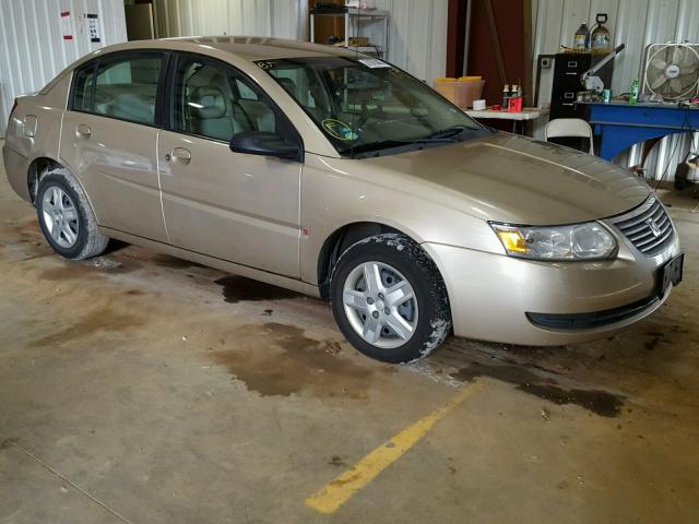 1G8AJ55F97Z151379 - 2007 SATURN ION LEVEL GOLD photo 1