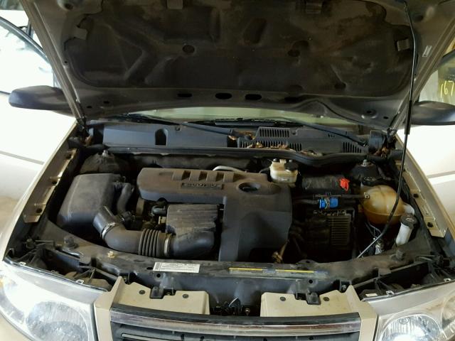 1G8AJ55F97Z151379 - 2007 SATURN ION LEVEL 金色 照片 7