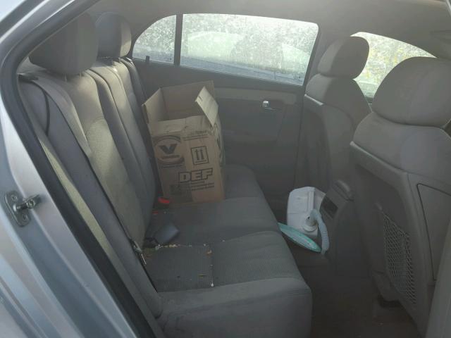 1G1ZH57B994201480 - 2009 CHEVROLET MALIBU 1LT 银色 照片 6