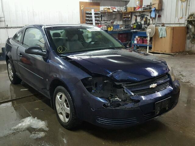 1G1AK18F287183135 - 2008 CHEVROLET COBALT LS BLUE photo 1