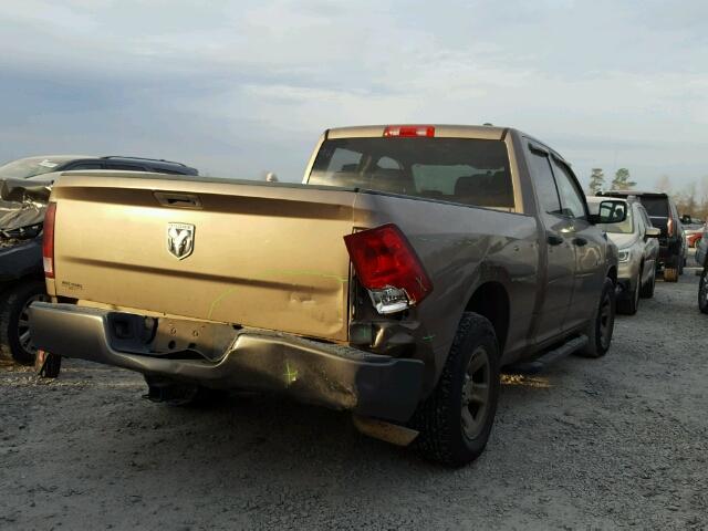 1D3HB18T39S747120 - 2009 DODGE RAM 1500 BROWN photo 4