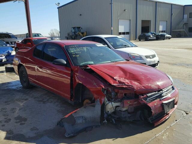 2G1WJ15K679210702 - 2007 CHEVROLET MONTE CARL RED photo 1