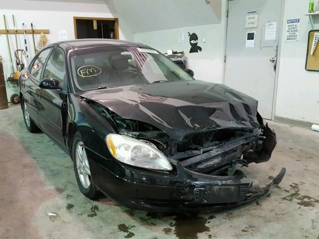 1FAFP56S1YG240680 - 2000 FORD TAURUS SEL BLACK photo 1