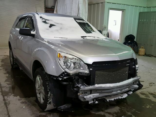 2CNFLCEC7B6395676 - 2011 CHEVROLET EQUINOX LS GRAY photo 1