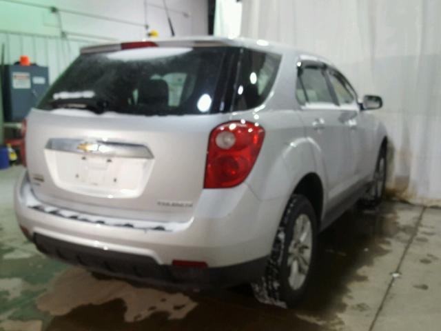 2CNFLCEC7B6395676 - 2011 CHEVROLET EQUINOX LS GRAY photo 4