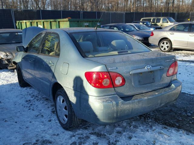 2T1BR32E16C624851 - 2006 TOYOTA COROLLA CE SILVER photo 3