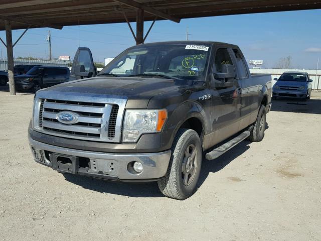 1FTRX12V19KB74789 - 2009 FORD F150 SUPER GREEN photo 2