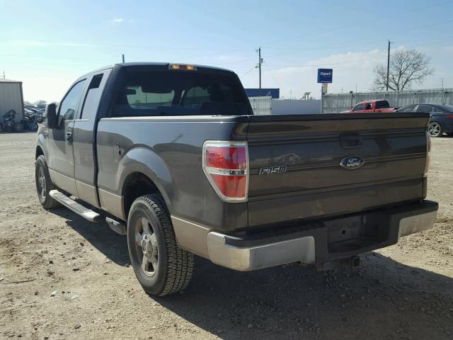 1FTRX12V19KB74789 - 2009 FORD F150 SUPER GREEN photo 3