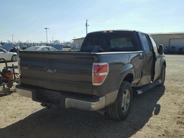 1FTRX12V19KB74789 - 2009 FORD F150 SUPER GREEN photo 4