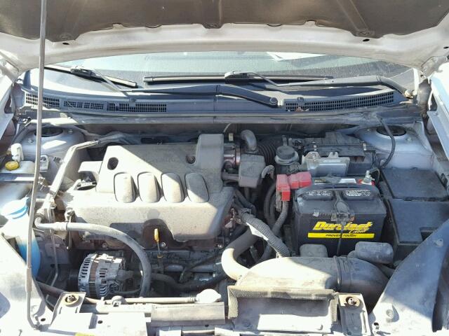 3N1AB6AP0BL731131 - 2011 NISSAN SENTRA 2.0 SILVER photo 7