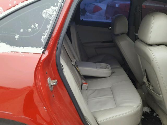 2G1WD58C581325097 - 2008 CHEVROLET IMPALA SUP 红色 照片 6