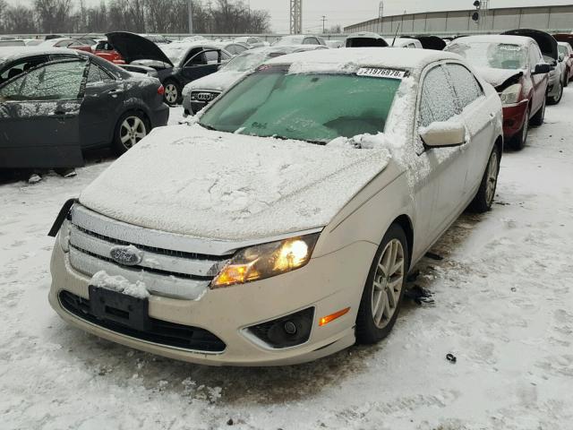 3FAHP0JA9AR202932 - 2010 FORD FUSION SEL TAN photo 2