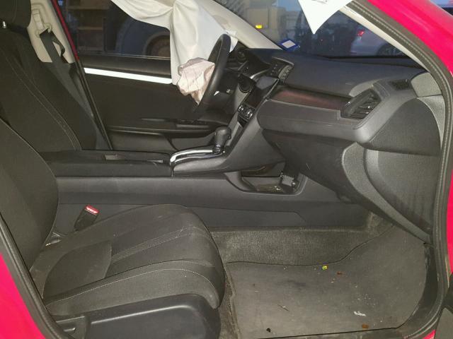 2HGFC2F75HH508684 - 2017 HONDA CIVIC EX წითელი ფოტო 5