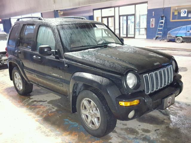 1J4GL58K53W642668 - 2003 JEEP LIBERTY LI BLACK photo 1