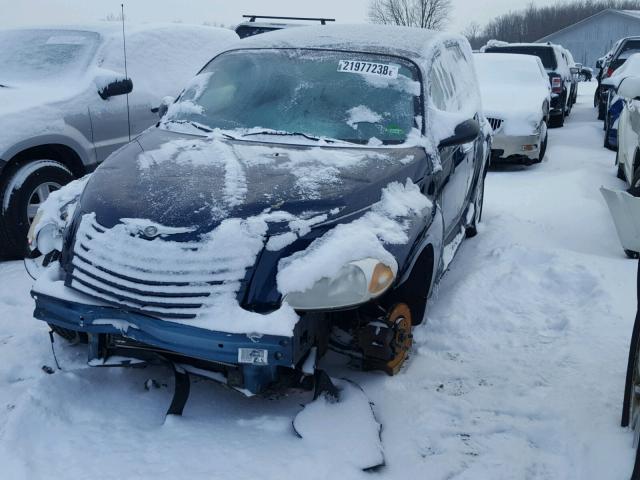 3C4FY58B73T506356 - 2003 CHRYSLER PT CRUISER BLUE photo 2