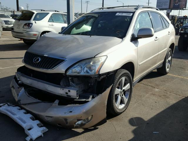 JTJHK31U572024113 - 2007 LEXUS RX 350 BEIGE photo 2