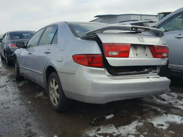 1HGCM66335A051629 - 2005 HONDA ACCORD LX SILVER photo 3