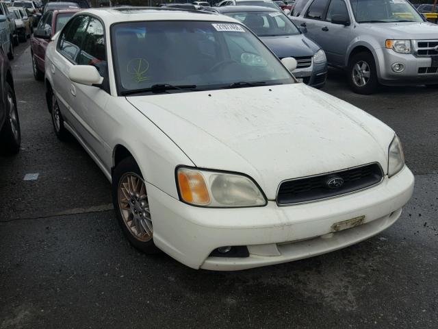 4S3BE625X47210026 - 2004 SUBARU LEGACY L S WHITE photo 1