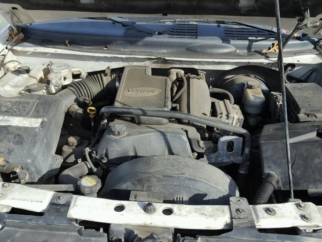 1GNDS13S222468051 - 2002 CHEVROLET TRAILBLAZE WHITE photo 7