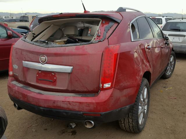 3GYFNBEY0BS534630 - 2011 CADILLAC SRX PERFOR MAROON photo 4