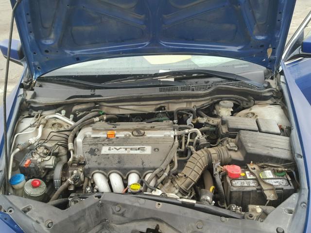 1HGCM564X7A160742 - 2007 HONDA ACCORD LX BLUE photo 7