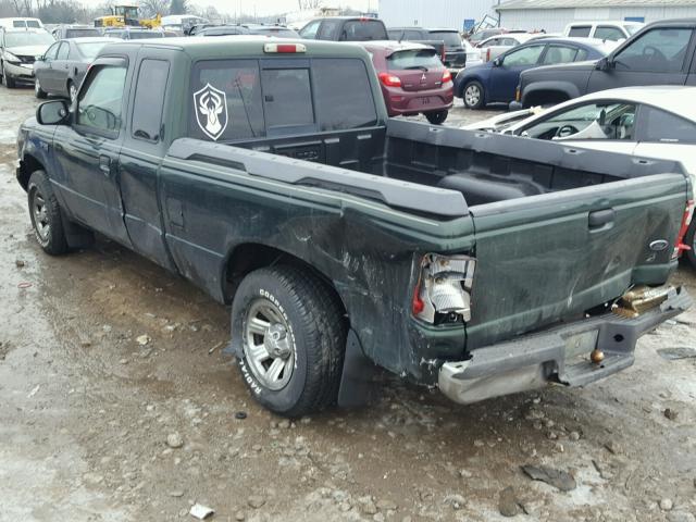 1FTYR14V61PB61692 - 2001 FORD RANGER SUP GREEN photo 3