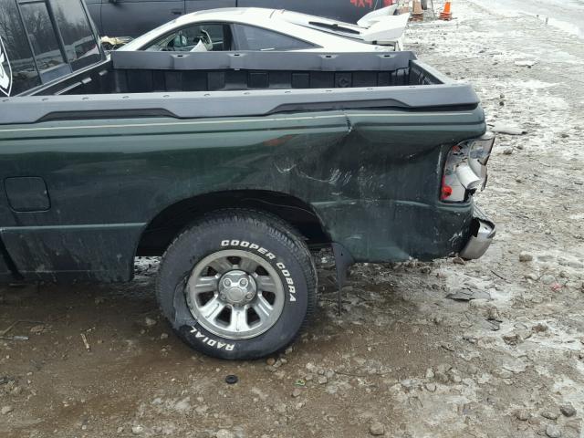 1FTYR14V61PB61692 - 2001 FORD RANGER SUP GREEN photo 9