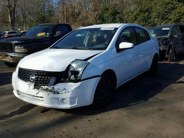 3N1AB61E49L651095 - 2009 NISSAN SENTRA 2.0 WHITE photo 2