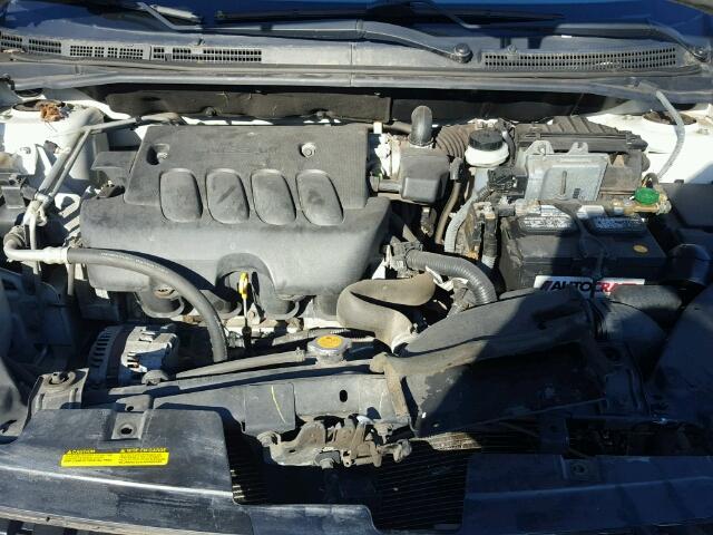 3N1AB61E49L651095 - 2009 NISSAN SENTRA 2.0 WHITE photo 7