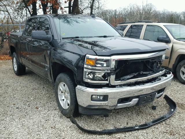 3GCUKREH8FG494580 - 2015 CHEVROLET SILVERADO BLACK photo 1