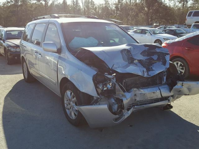 KNDMB233376113171 - 2007 KIA SEDONA EX GRAY photo 1