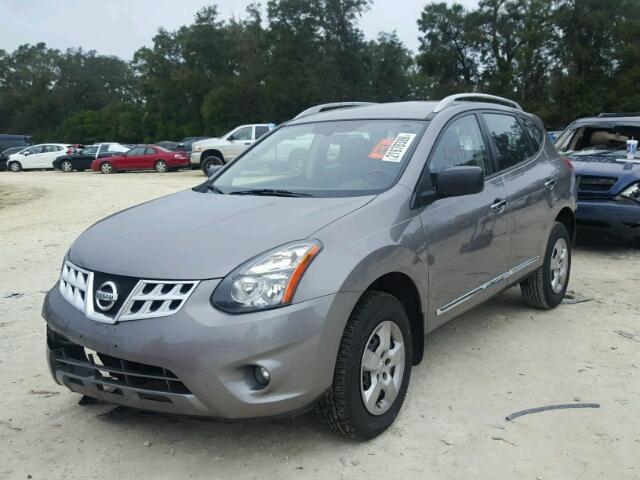 JN8AS5MT2FW670188 - 2015 NISSAN ROGUE SELE GRAY photo 2