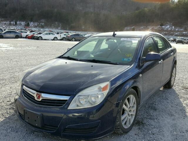 1G8ZV57B59F135508 - 2009 SATURN AURA XR BLUE photo 2