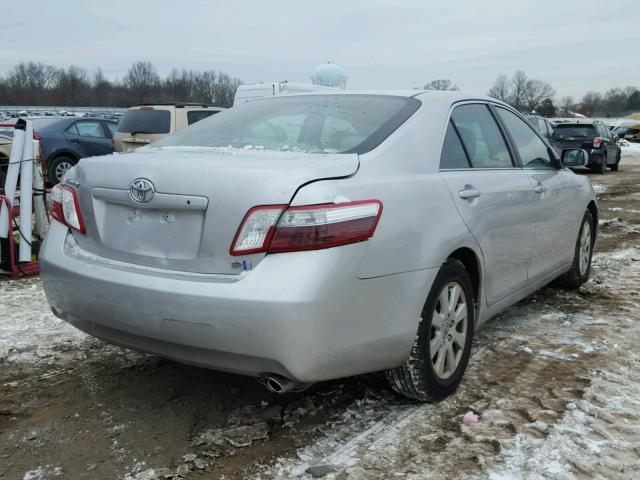 4T1BB46K19U104629 - 2009 TOYOTA CAMRY HYBR SILVER photo 4