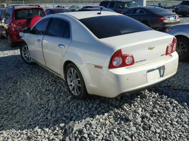 1G1ZE5EU0BF141984 - 2011 CHEVROLET MALIBU LTZ WHITE photo 3