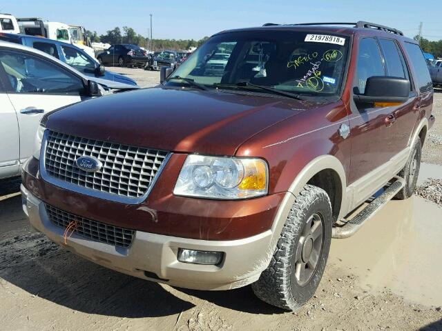 1FMPU17536LA70301 - 2006 FORD EXPEDITION ORANGE photo 2