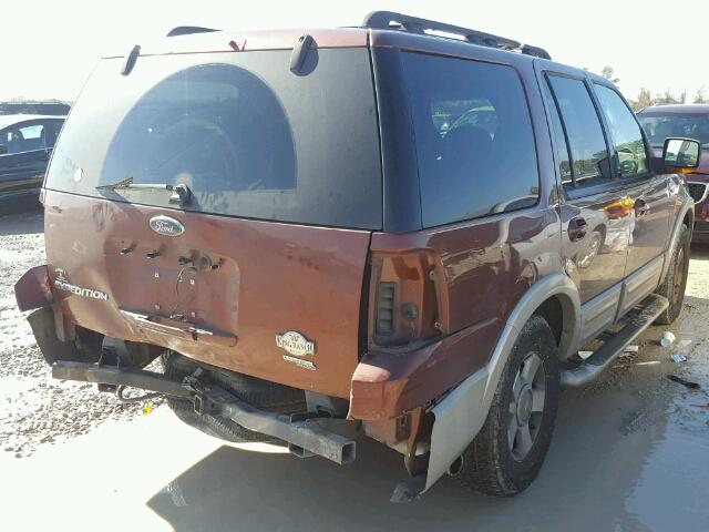 1FMPU17536LA70301 - 2006 FORD EXPEDITION ORANGE photo 4