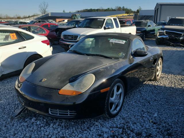 WP0CA2982XU631592 - 1999 PORSCHE BOXSTER BLACK photo 2