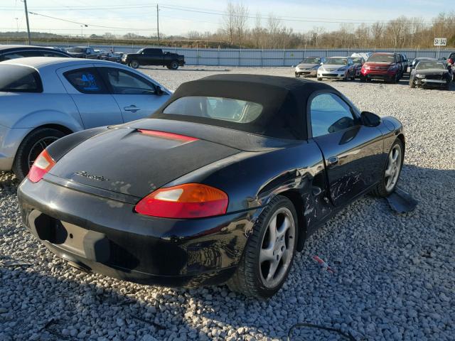 WP0CA2982XU631592 - 1999 PORSCHE BOXSTER BLACK photo 4