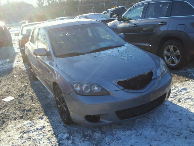 JM1BK343851219086 - 2005 MAZDA 3 HATCHBAC GRAY photo 1