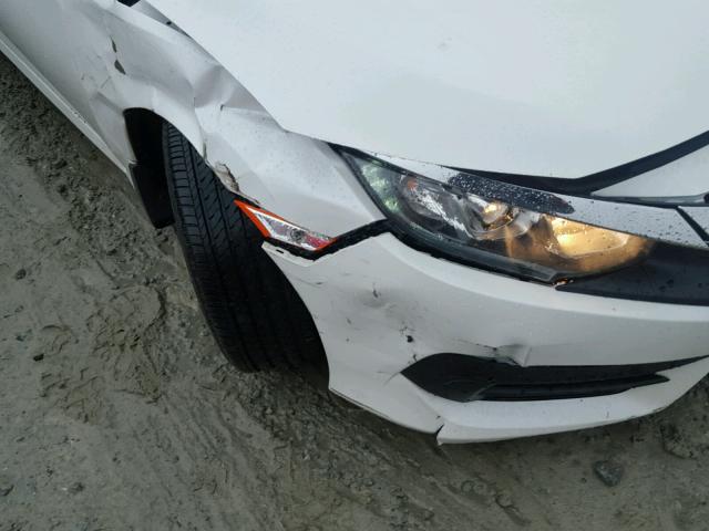 19XFC2F70GE082668 - 2016 HONDA CIVIC EX თეთრი ფოტო 9