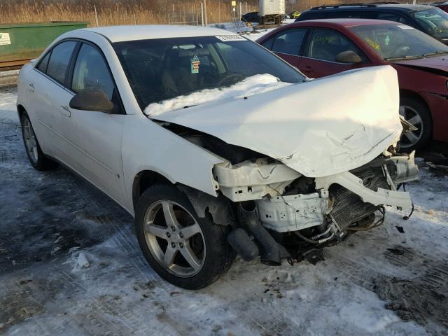 1G2ZG58N674231637 - 2007 PONTIAC G6 BASE WHITE photo 1