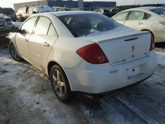 1G2ZG58N674231637 - 2007 PONTIAC G6 BASE WHITE photo 3