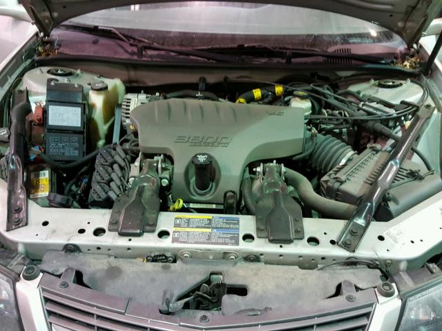 2G1WH55K759320321 - 2005 CHEVROLET IMPALA LS SILVER photo 7