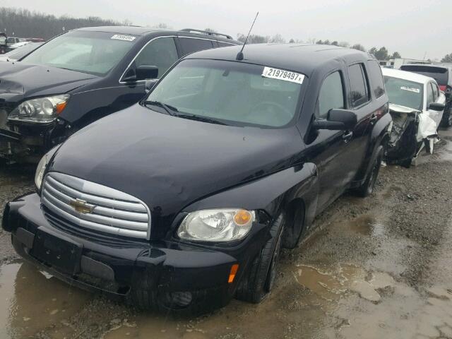 3GNCA33D08S665311 - 2008 CHEVROLET HHR LS BLACK photo 2