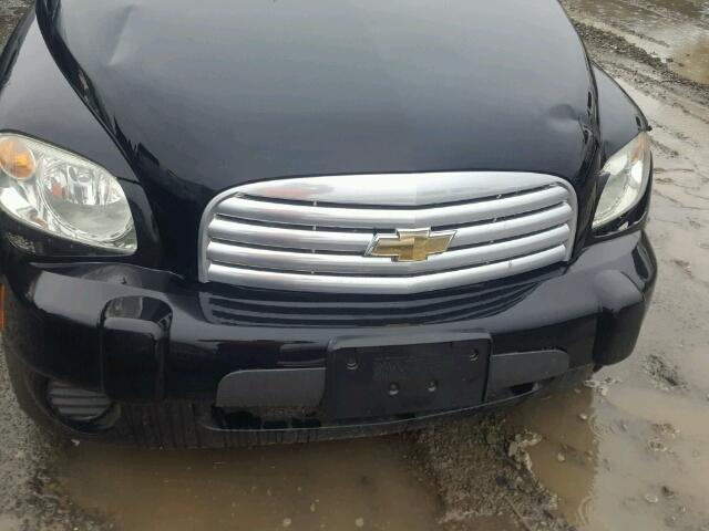 3GNCA33D08S665311 - 2008 CHEVROLET HHR LS BLACK photo 9